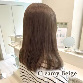 ミディアム カラー ParveMix￤ 出石 菜々🥂のヘアスタイル