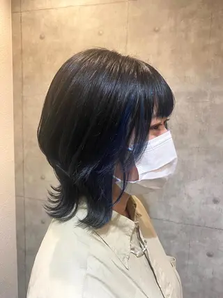ミディアム カラー noël　hair所属・小林 しずくのヘアスタイル