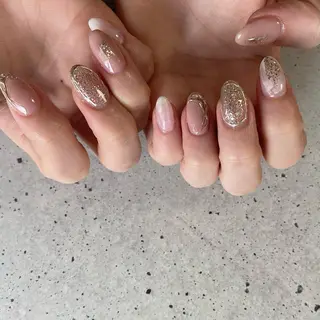 ネイル Ray. ／綺麗目ニュアンスのネイルデザイン