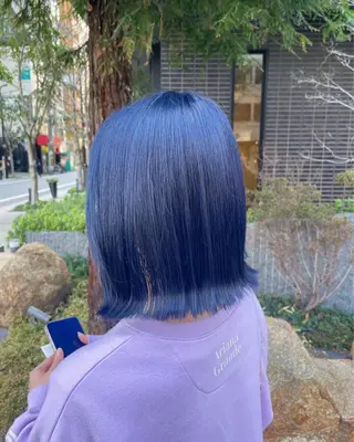 ショート カラー ヘアアレンジ Carpe Diem所属・安田和洋 ブリーチカラー特化のヘアスタイル