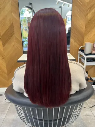 ロング カラー たまプラーザ/駅近/ CASA/前田 朋輝のヘアスタイル