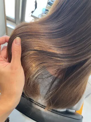 ロング カラー 新井那紬🌿 arai nahoのヘアスタイル