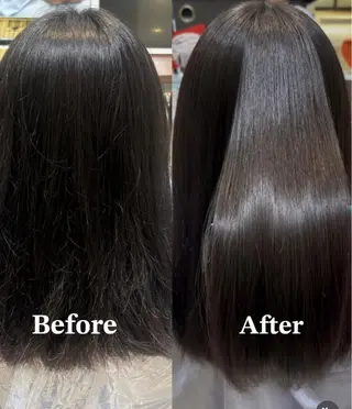 パーマ ALBUM銀座店所属・ALBUM銀座あやか /縮毛矯正🎀🫧のヘアスタイル