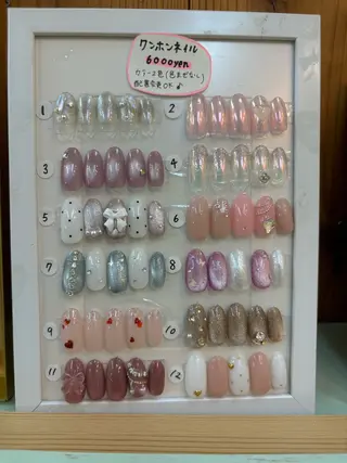 ネイル Queennail 北堀江megumiのネイルデザイン