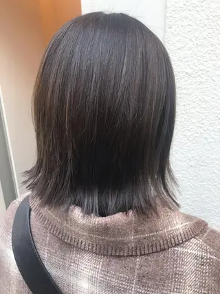 ミディアム カラー enne /YUI🥣のヘアスタイル