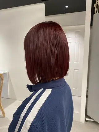 ショート カラー カラーモデル⚡️ REONのヘアスタイル