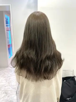 セミロング 💍大人デザイン /ハイトーン♡リクトのヘアスタイル