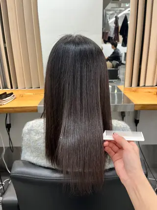 パーマ 銀座 透明感カラー 🌿Hitomiのヘアスタイル