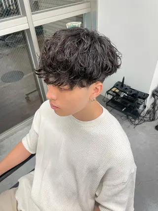 パーマ メンズ 町田エリアＮｏ．１/ パーマ特化/太田京希のヘアスタイル
