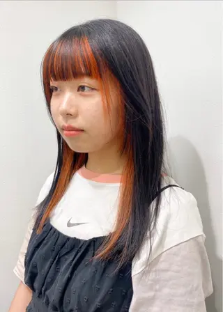 セミロング カラー anli所属・tomomi /レイヤーカットのヘアスタイル