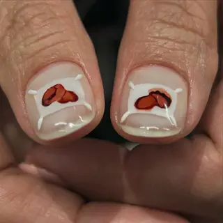 ネイル calla NAIL南森町店所属・calla/南森町/ パラジェルのネイルデザイン