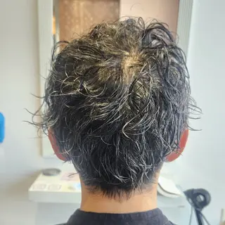 パーマ メンズ 暖色カラー/髪質改善 /メンズ🧡莉南のヘアスタイル