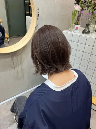 ショート カラー SALT WATER所属・🫐 𝐌𝐚𝐨 🫐似合わせcutのヘアスタイル