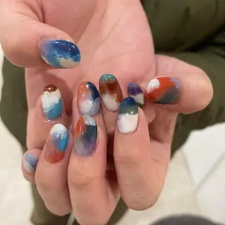 ネイル ゆびノさき茨木店 ニュアンス/アートのネイルデザイン