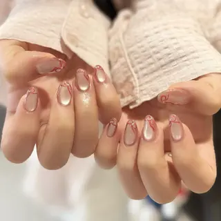 ネイル 新井 ひなののネイルデザイン