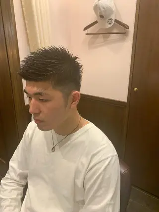 ショート 花山 薫のヘアスタイル