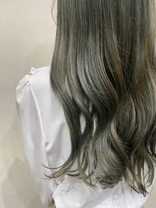 ロング カラー N°+aero 😊れいか😊のヘアスタイル