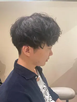 ショート パーマ 白取 星矢のヘアスタイル