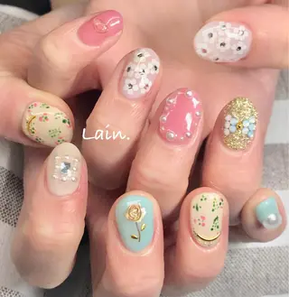 ネイル Liennail 持込デザインやり放題のネイルデザイン