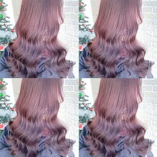 ミディアム 【髪質改善カラー】 あむ·. ⟡ 🖤のヘアスタイル