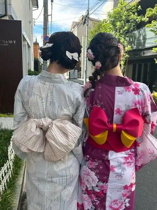 ロング ヘアアレンジ null 《 栞 》のヘアスタイル