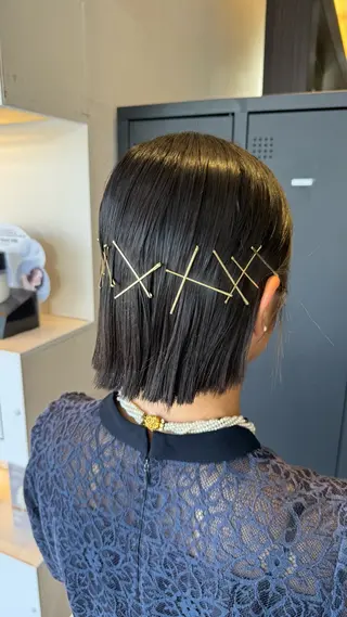 ヘアアレンジ seina🩰 ブリーチ/ヘアセットのヘアスタイル