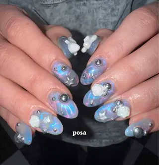 ネイル posa nail モエミのネイルデザイン