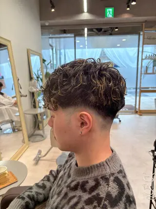 カラー パーマ メンズ メンズパーマ支配率 No.1🔥坂井那吏のその他イメージ