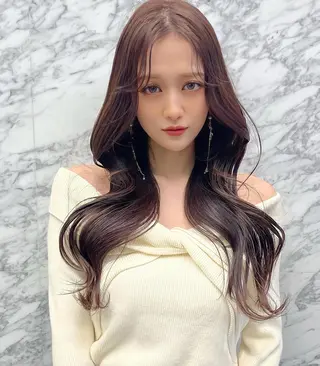 ミディアム 韓国/髪質改善💘 櫻井かれんのヘアスタイル