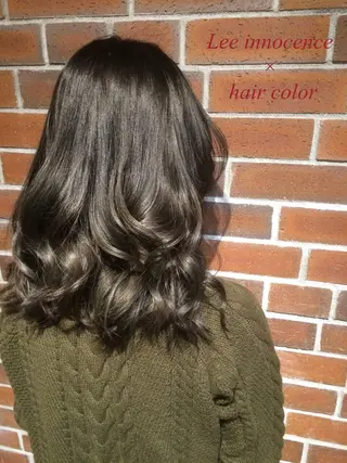 ミディアム セミロング ロング カラー カラー/髪質改善スペ シャリスト宮本　伸一のヘアスタイル