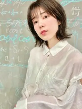 ミディアム 💚Forest Mirror💚のヘアスタイル