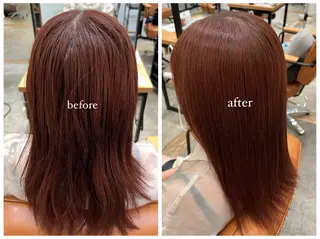 ミディアム カラー 🎀ベージュカラー/ kae🎀のヘアスタイル