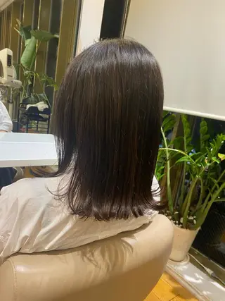 ミディアム カラー レイヤー/メンズ🥑 マエダアズミ🥑のヘアスタイル