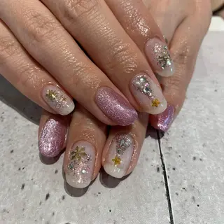 ネイル imymemine所属・渡邊 束紗のネイルデザイン