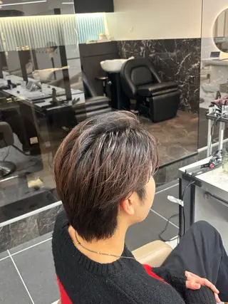 メンズ しんさか れいとのヘアスタイル