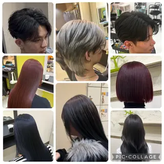 ロング カラー メンズ Kelly'sGreen所属・Riku/神戸 三宮/トレンドヘアのヘアスタイル