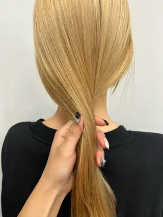 セミロング カラー aya/メンズヘア/ メンズカット/ボブのヘアスタイル