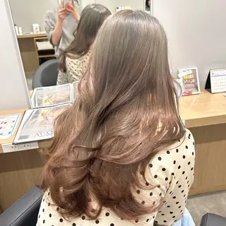 ロング カラー Lien by kiitos所属・韓国ヘア×レイヤー カット/上田丈也のヘアスタイル