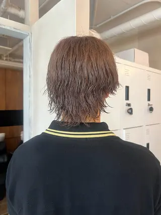 メンズ ブリーチカラー 🤎〰️Yuunaのヘアスタイル