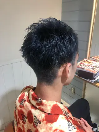 メンズ ブリーチ指名 NO1🌈SAKIのヘアスタイル