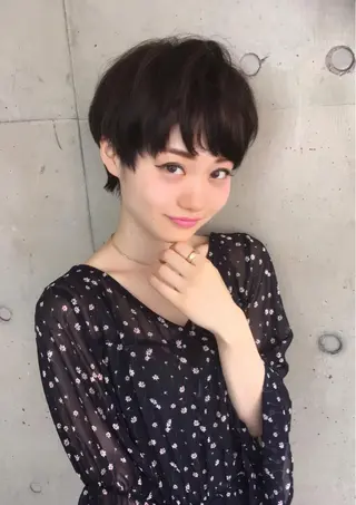 ショート Lumderica(ラムデリカ)所属・横浜/元町/石川町 ラムデリカYUKAのヘアスタイル