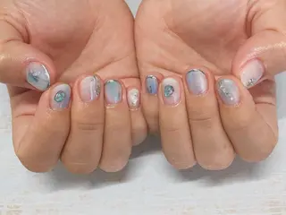 ネイル 𖡼 yumenoのネイルデザイン