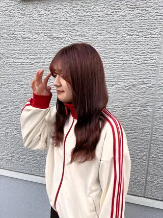 ロング カラー STORY／ MAOのヘアスタイル