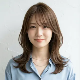 ミディアム 縮毛矯正特化 コグスリのヘアスタイル