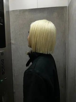 ショート カラー レイヤーカット/瀬川 琴音のヘアスタイル