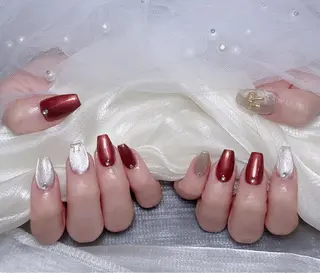 ネイル 🎀も ものネイルデザイン