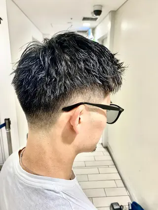 ショート メンズ ヒロ銀座ヘアーサロン池袋 サンシャイン通り店所属・カットモデル 募集/松本大岐のヘアスタイル