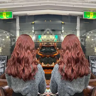 ロング カラー レイヤー/ボブ/ ミニボブ/AOIのヘアスタイル