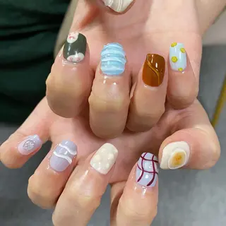 ネイル I P'ink nail salon所属・I pinknail 韓国風·持ち込み専門のネイルデザイン