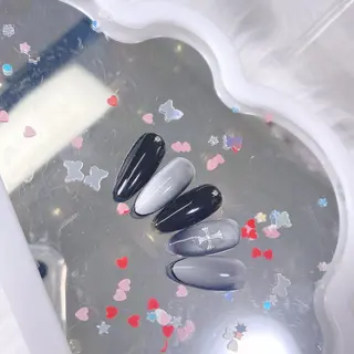 ネイル MoMoA Nail ネイル長さ出し専門店のネイルデザイン